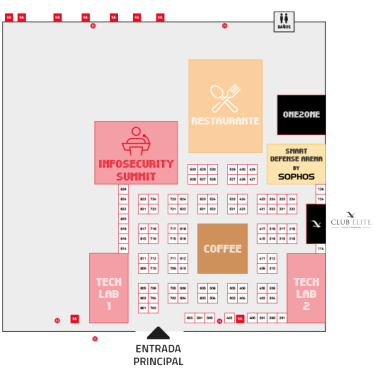 Mapa Infosecurity Mexico